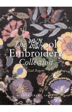 Coperta cărții 'The Wool Embroidery Collection - Gail Rogers'