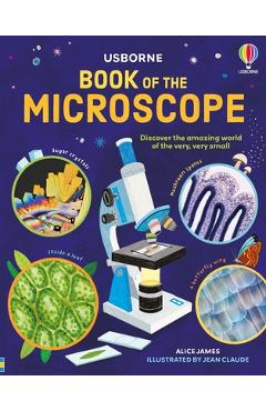 Coperta cărții 'Book of the Microscope - Alice James'