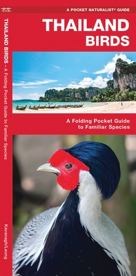 Coperta cărții 'Thailand Birds: A Folding Pocket Guide to Familiar Species - James Kavanagh'