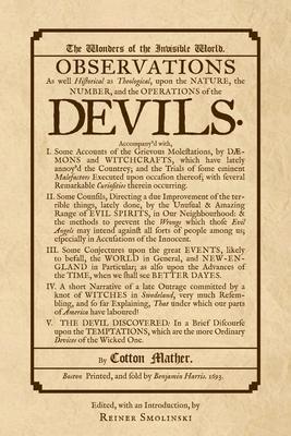 The Wonders of the Invisible World - Cotton Mather