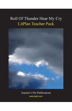 Coperta cărții 'Litplan Teacher Pack: Roll of Thunder Hear My Cry - Mary B. Collins'