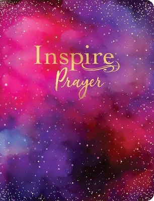 Coperta cărții 'Inspire Prayer Bible Giant Print NLT (Leatherlike, Purple, Filament Enabled): The Bible for Coloring & Creative'