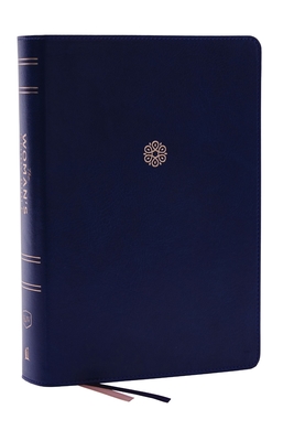 Kjv, the Woman's Study Bible, Blue Leathersoft, Red Letter, Full-Color Edition, Comfort Print (Thumb Indexed): Receiving God's Truth for Balance, Hope - Dorothy Kelley Patterson