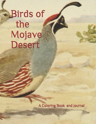 Coperta cărții 'Birds of the Mojave Desert: A Coloring Book for All Ages - E. R. Weatherup'