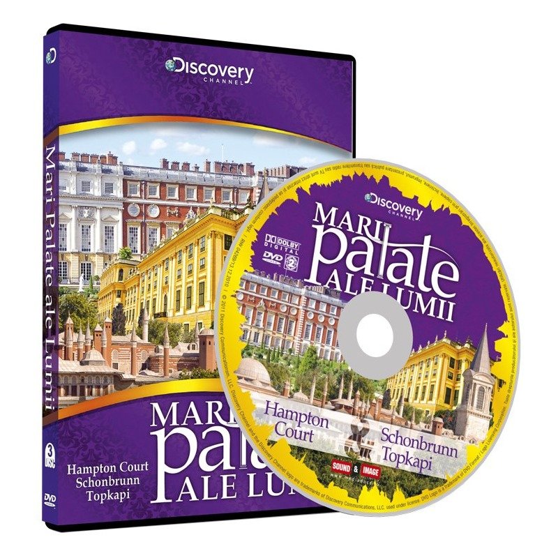 DVD Mari palate ale lumii - Hampton Court, Schonbrunn, Topkapi