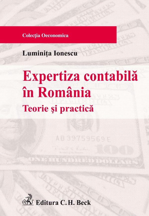 Coperta cărții 'Expertiza contabila in Romania - Luminita Ionescu'