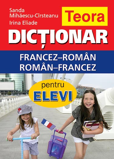 Coperta cărții 'Dictionar francez-roman, roman-francez pentru elevi - Sanda Mihaescu-Cirsteanu'