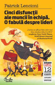 Coperta cărții 'Kiosc - Cinci disfunctii ale muncii in echipa. O fabula despre lideri - Patrick Lencioni'