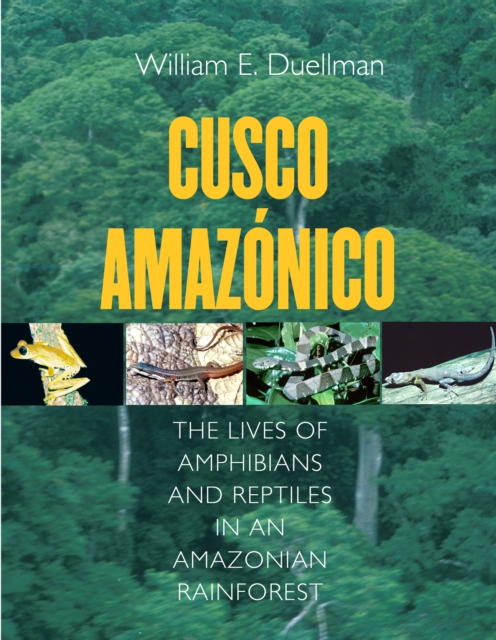 Cusco Amazonico: The Lives of Amphibians and Reptiles in an Amazonian Rainforest - William E. Duellman