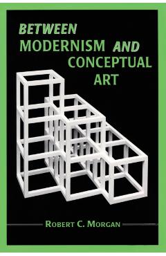 Coperta cărții 'Between Modernism and Conceptual Art: A Critical Response - Robert C. Morgan'