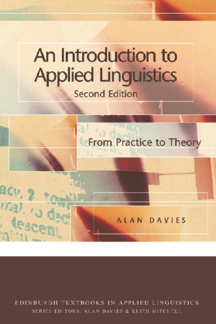 An Introduction to Applied Linguistics: From Practice to Theory - Alan Davies