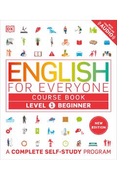 Coperta cărții 'English for Everyone Course Book Level 1 Beginner: A Complete Self-Study Program - Dk'