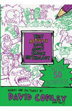 Coperta cărții 'That Activity Book About Greek Mythology - David Conley'