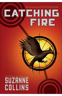 Coperta cărții 'Catching Fire - Suzanne Collins'