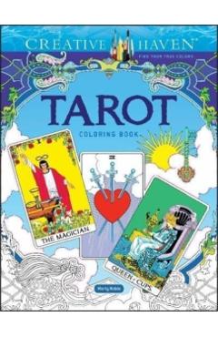 Creative Haven Tarot Coloring Book - Marty Noble
