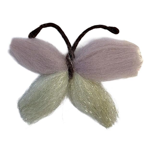 Brosa: Fluture din lana