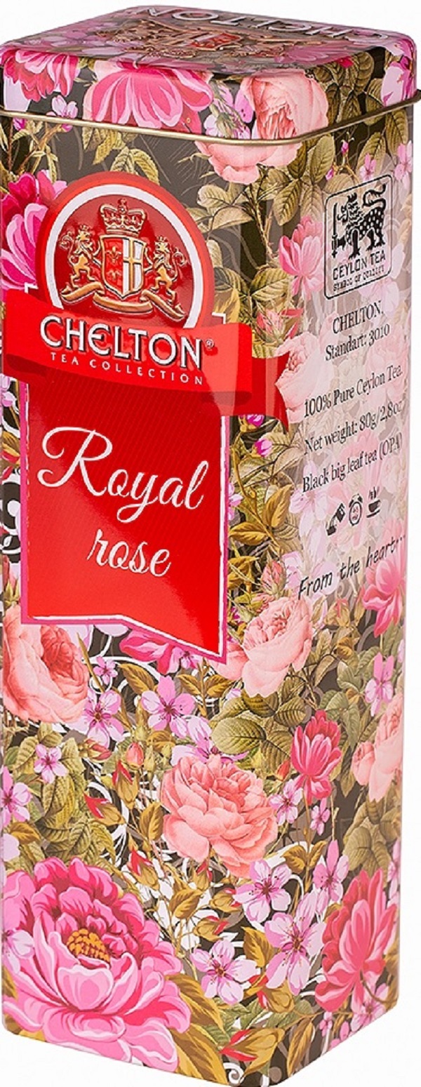 Ceai negru in cutie metalica: Royal Rose