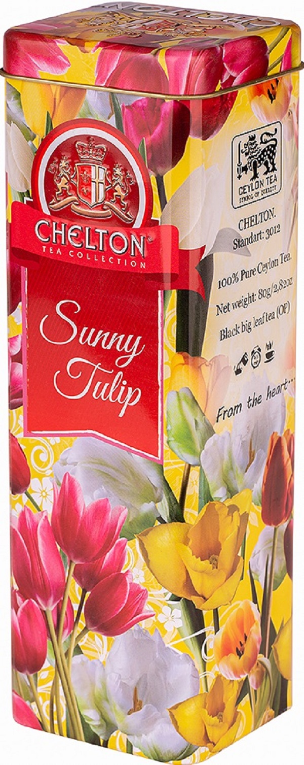 Ceai negru in cutie metalica: Sunny Tulip