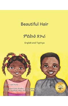 Coperta cărții 'Beautiful Hair: Celebrating Ethiopian Hairstyles in English and Tigrinya - Ready Set Go Books'