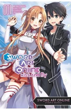 Poza produsului Sword Art Online: Kiss & Fly, Vol. 1 (Manga): Volume 1 - Reki Kawahara