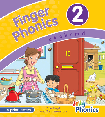 Finger Phonics Book 2: In Print Letters (American English Edition) - Sara Wernham