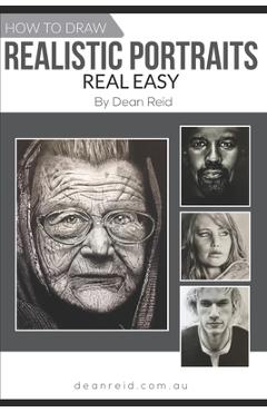 Coperta cărții 'How To Draw Real Portraits Real Easy - Dean Kimball Reid'