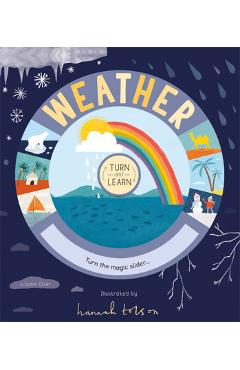 Coperta cărții 'Turn and Learn: Weather - Isabel Otter'