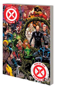 Coperta cărții 'Fall of the House of X/Rise of the Powers of X - Gerry Duggan'