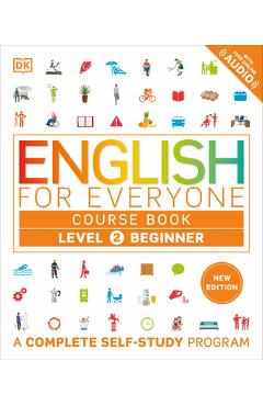 Coperta cărții 'English for Everyone Course Book Level 2 Beginner: A Complete Self-Study Program - Dk'