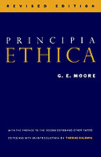 Principia Ethica - G. E. Moore