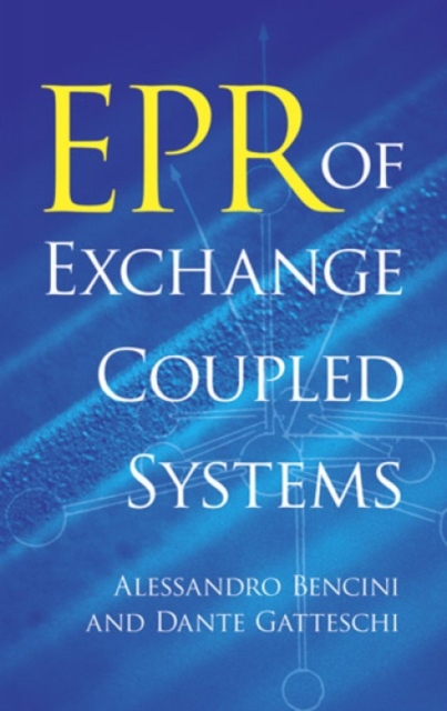 EPR of Exchange Coupled Systems - Alessandro Bencini