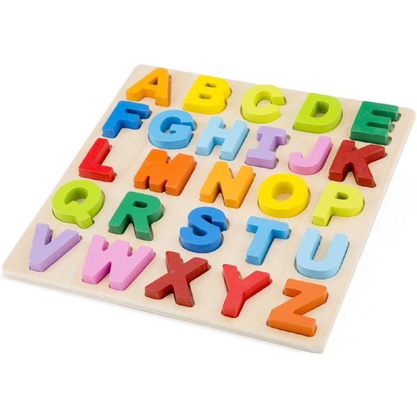 Puzzle alfabet: Litere mari