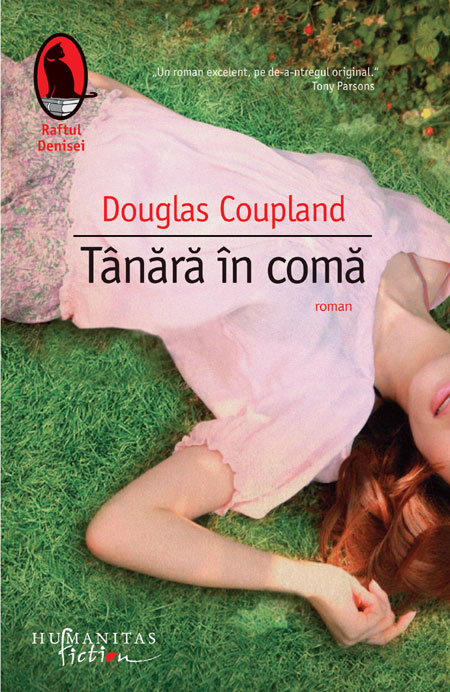 Coperta cărții 'Tanara in coma - Douglas Coupland'