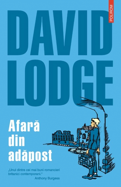 Coperta cărții 'Afara din adapost - David Lodge'