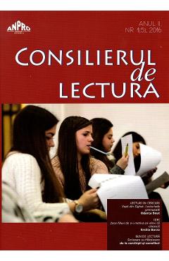 Consilierul de lectura Nr. 1 (5) din 2016