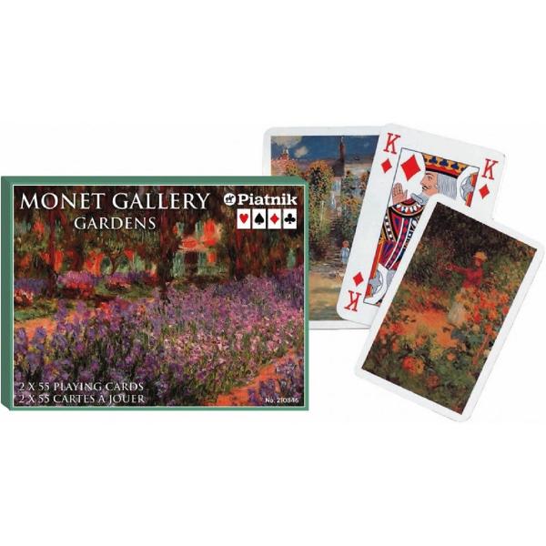 Carti de joc: Monet. Gallery Gardens