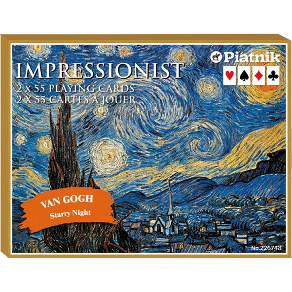 Carti de joc: Van Gogh. Starry Night 