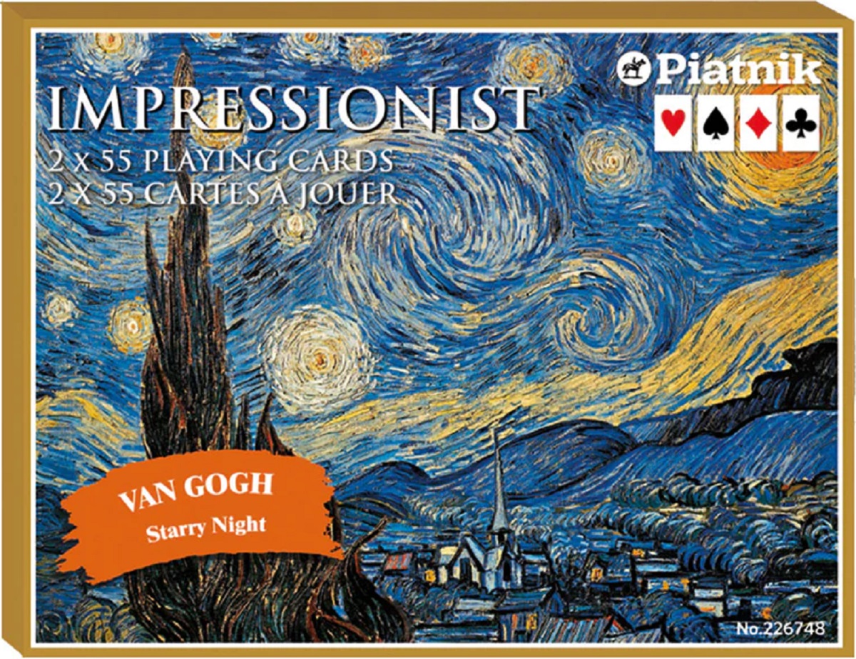 Carti de joc: Van Gogh. Starry Night 
