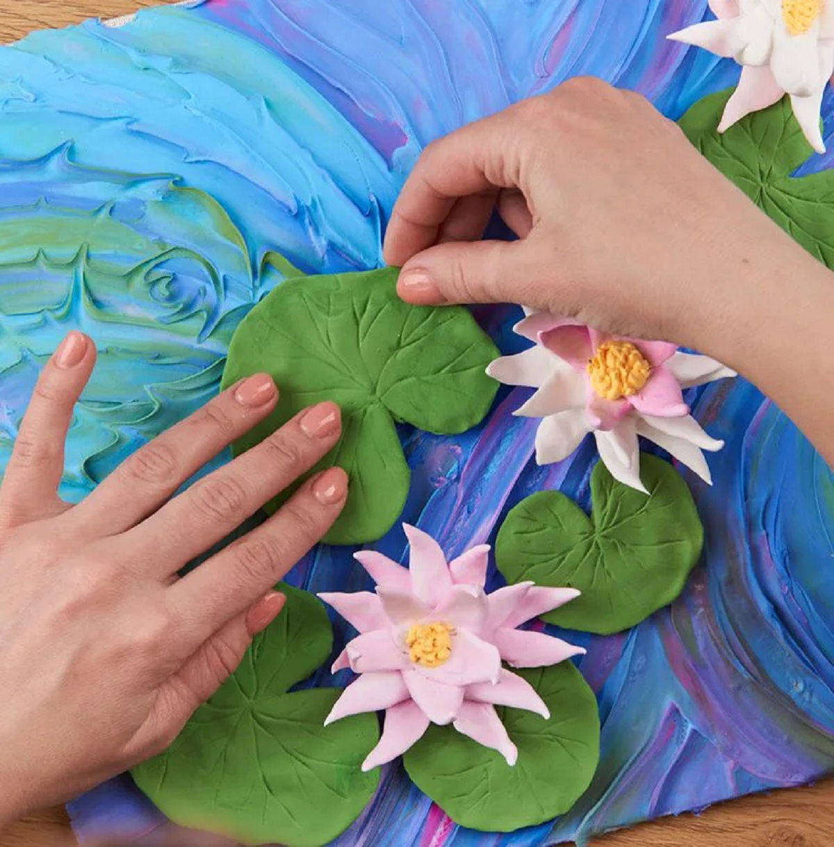 Set creativ: Water Lilies