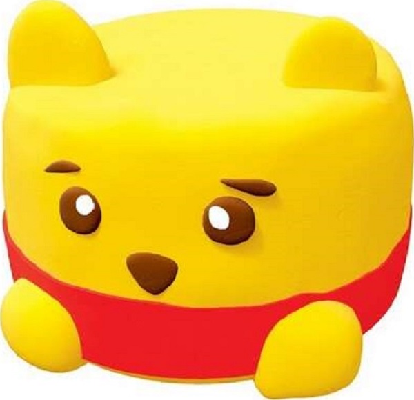 Set Air Clay pentru modelaj: Squiny Pooh. Squishy Hero - 6 culori