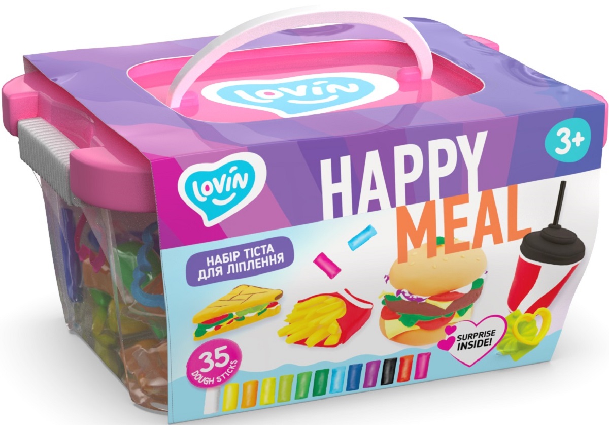 Set plastilina: Happy Meal Box. Roz