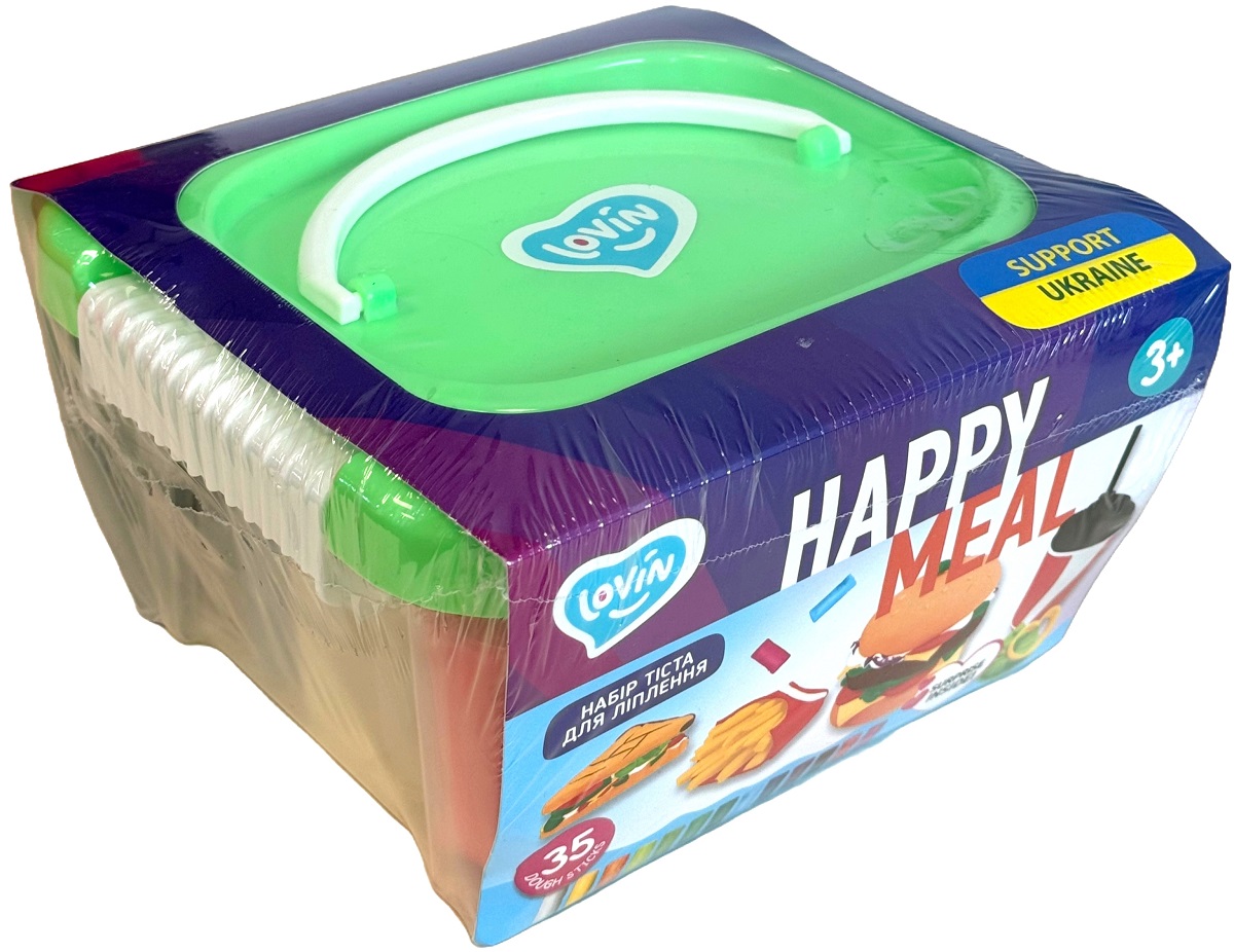 Set plastilina: Happy Meal Box. Verde