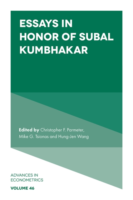 Essays in Honor of Subal Kumbhakar - Christopher F. Parmeter