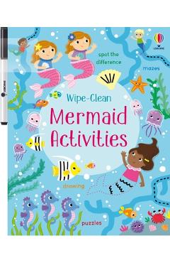 Poza produsului Wipe-Clean Mermaid Activities - Kirsteen Robson