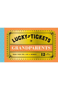 Poza produsului Lucky Tickets for Grandparents: 12 Gift Coupons - Chronicle Books