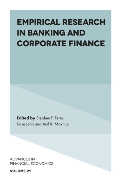 Empirical Research in Banking and Corporate Finance - Stephen P. Ferris