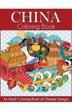 Coperta cărții 'China Coloring Book - Dylanna Press'