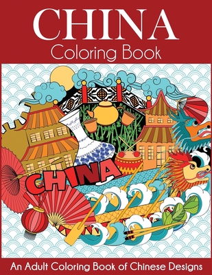 Coperta cărții 'China Coloring Book - Dylanna Press'