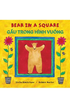 Coperta cărții 'Bear in a Square (Bilingual Vietnamese & English) - Stella Blackstone'
