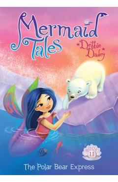 Coperta cărții 'The Polar Bear Express: Book 11 - Debbie Dadey'
